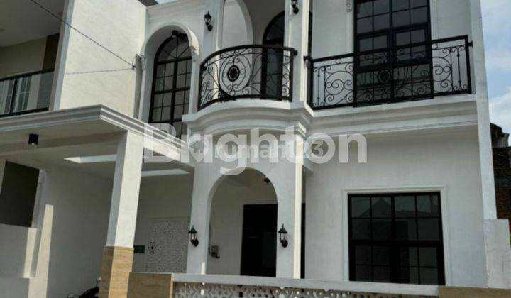 Rumah baru American Classic 3 lantai,  full granit, Sulfat Utara, dekat RS Puri Bunda 1