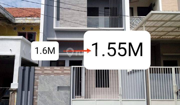 Turun Harga Dijual Rumah 2 Lantai Rungkut Asri Timur Minimalis 1