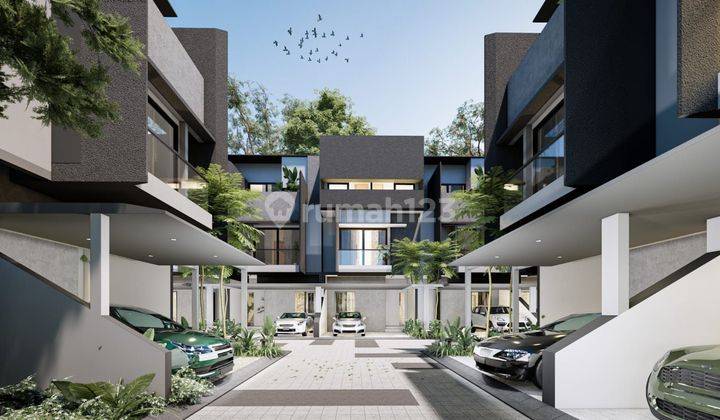 Hidup Mewah Di Bintaro! Rumah 3 Lantai Desain Modern, Fasilitas Lengkap, Dekat Mall, Rumah Sakit, Toll Dan Krl.. Investasi Terbaik Anda 1