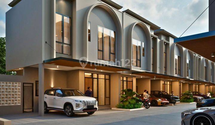 Rumah Mewah 2 Lantai, Desain Minimalis Modern, Lokasi Strategis Di Cirendeu, Selangkah Ke Mrt Lebak Bulus Dan South Quarter  2