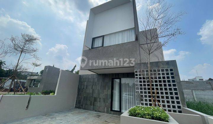 Rumah 2 Lantai Harga 1 Lantai, Modern Minimalis Fasilitas Lengkap  Lingkungan Nyaman, Selangkah Ke Krl Rawabuntu. 1