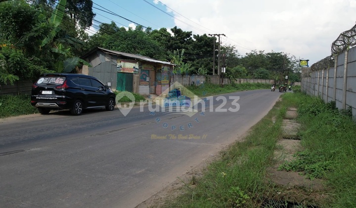 Jual Tanah Industri di Jl Raya Pasir Barat Jambe Tangerang