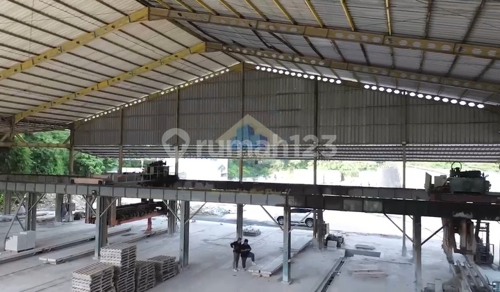 Dijual Pabrik Di Cikande Serang Akses Container 40 Dekat Tol