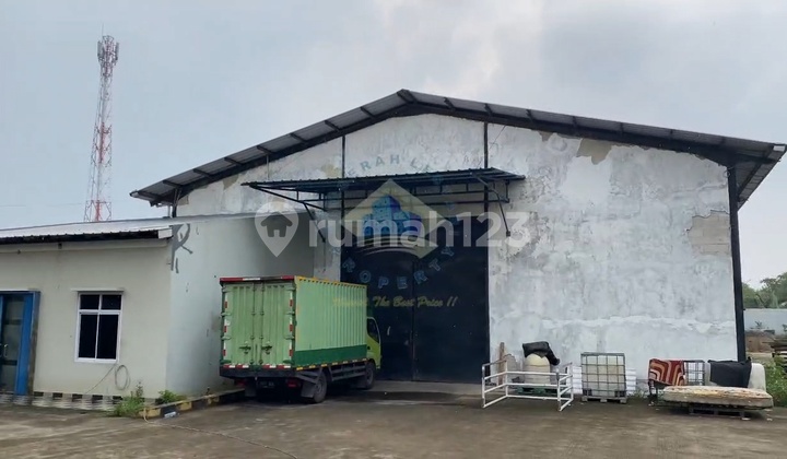 For Sale Warehouse In Jawilan Cikande Rangkasbitung Main Road