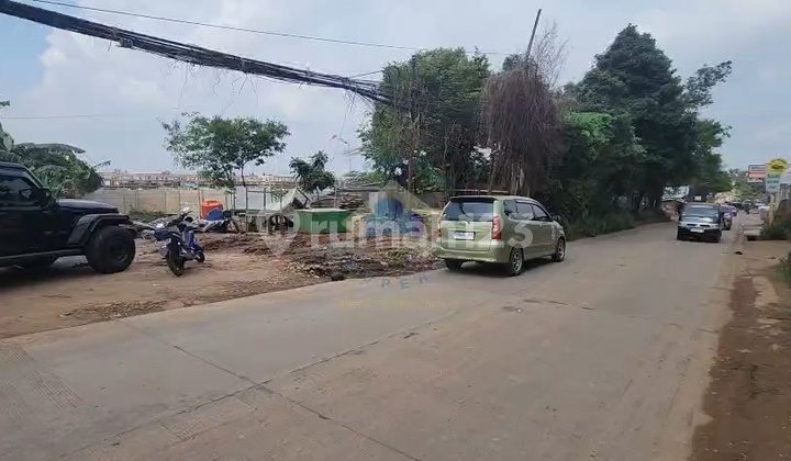 Tanah di Jl Raya Diklat Pemda Curug Tangerang Dekat Gading