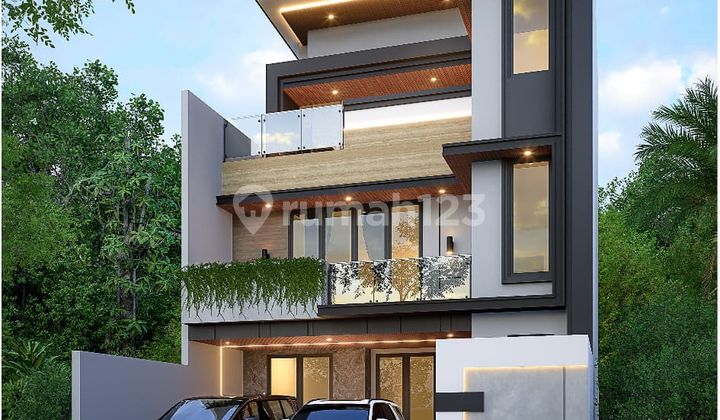 On Progress Building Three Floors Cheapest Rooftop