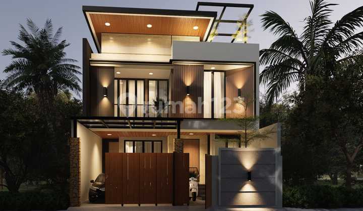 Rumah Mewah Private Pool Dalam Komplek..