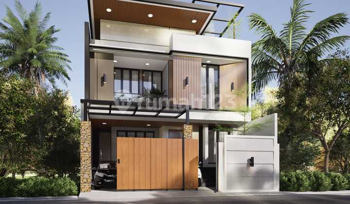 Rumah Mewah Private Pool Dalam Komplek..