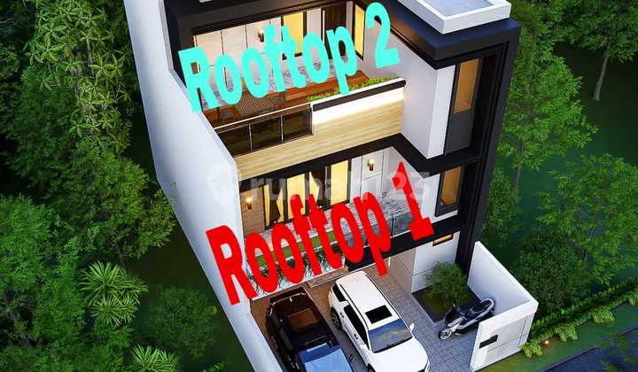 On Progre Bangun Tiga Lantai Rooftop Termurah 2