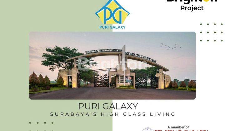 Sinar galaxy grup mempersembahkan premium residential area surabaya Timur  1