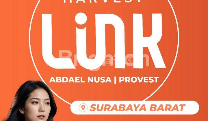 HARVEST LINK Rumah harga 900 Juta an hanya 200 Meter dari Jl Raya Mastrip* 2