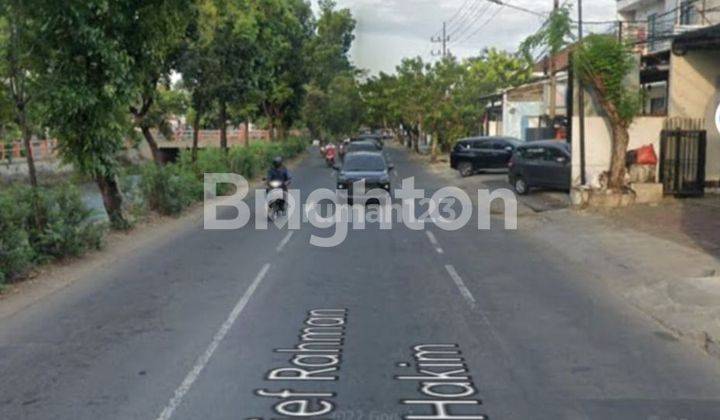 Jarang ada dan sudah turun harga  bangunan hitung tanah komersil nol jalan raya Arief Rachman hakim 1