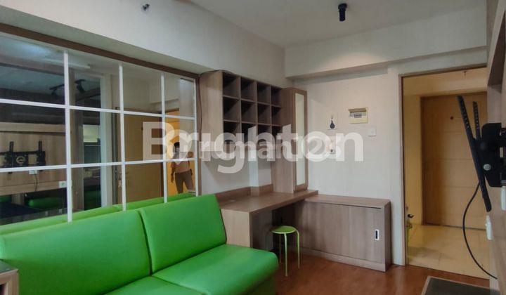 MURAH! educity apartment full furnished 2BR for rent tinggal bawa koper baru direnovasi