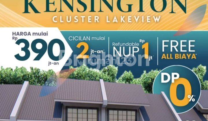 Gaji anda UMR tapi pengin punya rumah cluster kayak sultan view danau pula(Lake view) perumahan mini city di sidoarjo selangkah ke OERR 10 menit ke MERR 2