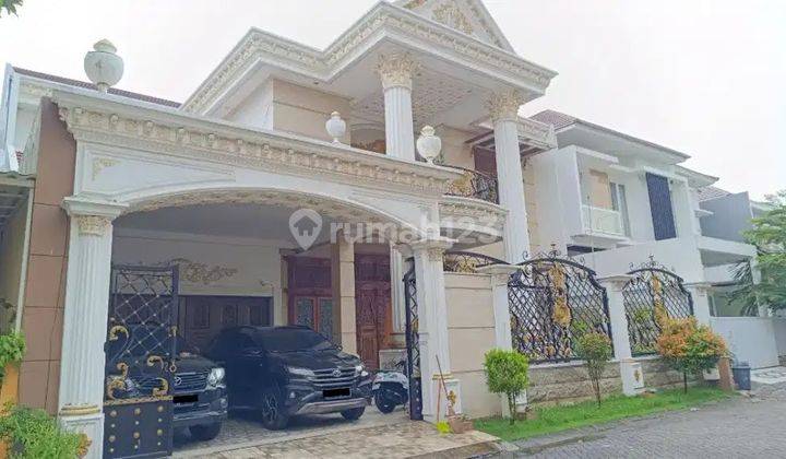 Rumah Mewah Semi Furnish Kebonsari Elveka Perumahan Elite Surabaya Selatan 1