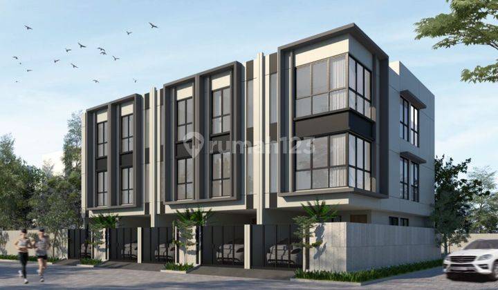 Rumah Baru Minimalis 3 Lantai Taman Ratu Lt 55m2 Smart Home System 2