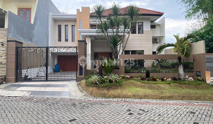 Dijual Rumah Villa Bukit Indah Lantai Full Marmer - Surabaya Barat 1