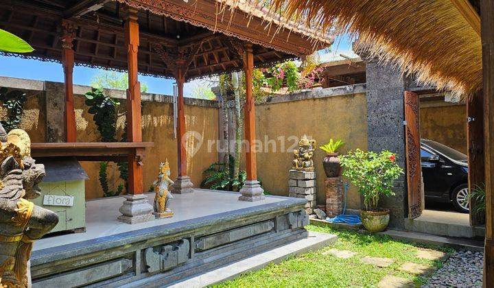 Balinese Style Two storey Cozy Home With Garden In Sanur 1