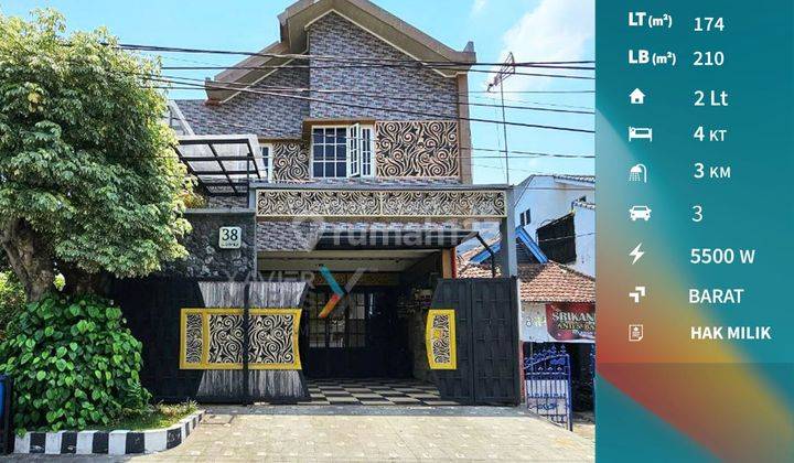 Rumah Jalan Sungai sungai Malang Akses Mudah Siap Huni 1