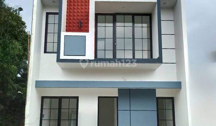 Rumah Cluster 2 Lantai Bata Merah Setu Cipayung, Jakarta Timur 1