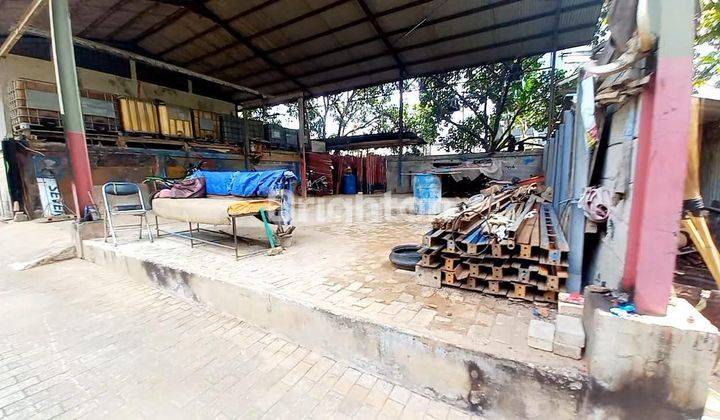 TURUN HARGA ‼️DI JUAL GUDANG  EX WORKSHOP /  TANAH LUAS DI JATISAMPURNA, BEKASI 2