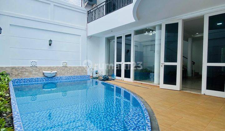 Disewakan Rumah Mewah Di Kemang - Bisa Utk Kantor & Swimming Pool 1