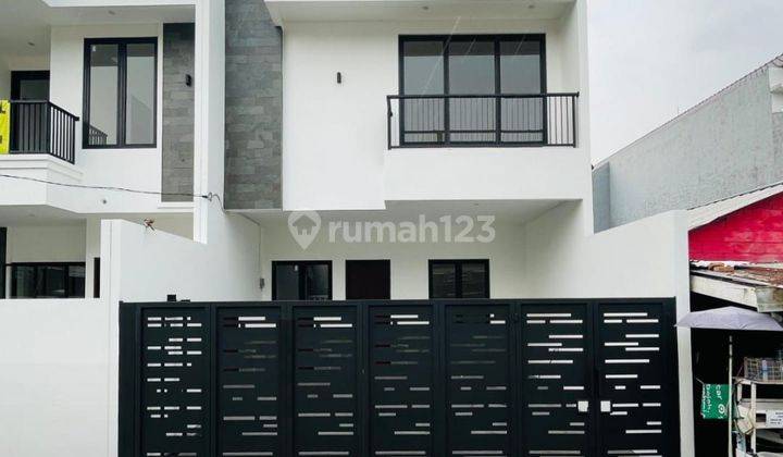 For Sale Rumah Di Kalibata - Brand New, Modern House, Unfurnished 1