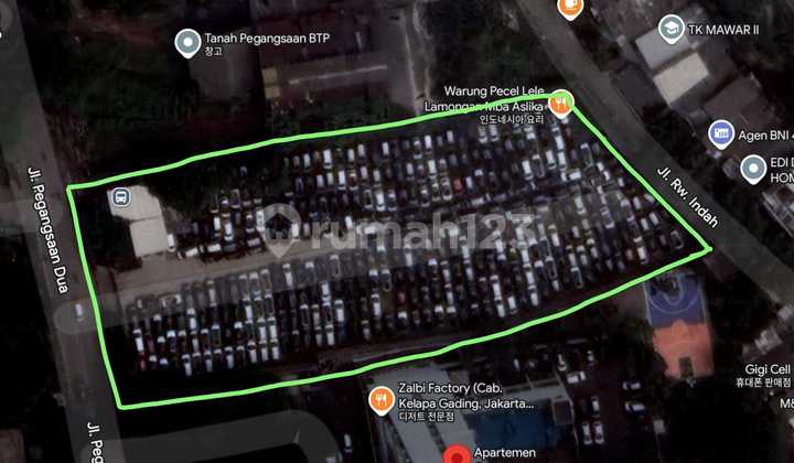 Tanah Di Pegangsaan Dua