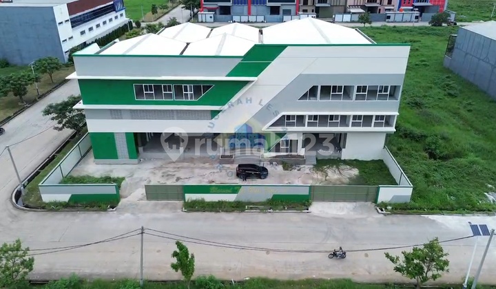 Jual Pabrik Baru Tahap 90% Di Kawasan Industri Laksana Pakuhaji