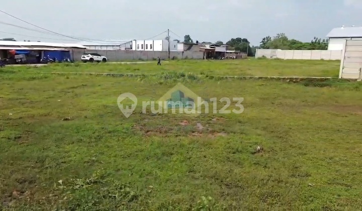 Tanah Industri 21x43m Shm Di Jalan Rancaiyuh Panongan Tangerang