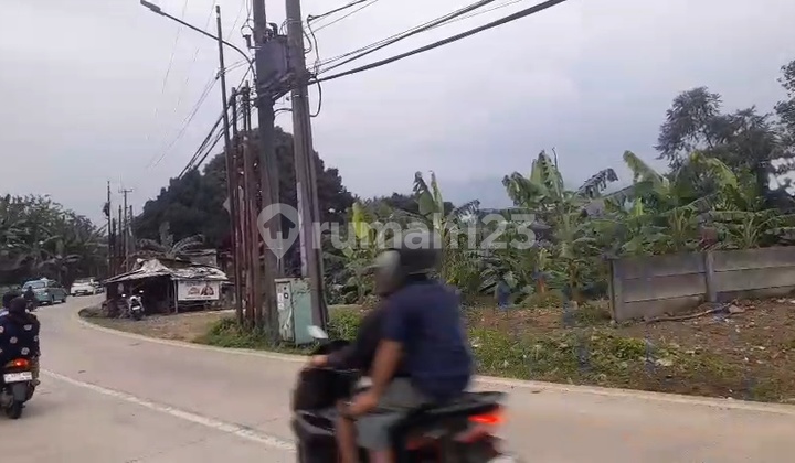 For Sale 1206M Land with SHM in Sentul Bogor, Cijayanti Main Road