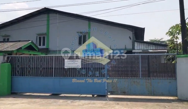 Factory for Rent 3264m² Land Area, SHM, 40ft Container Access, Cariu Bogor