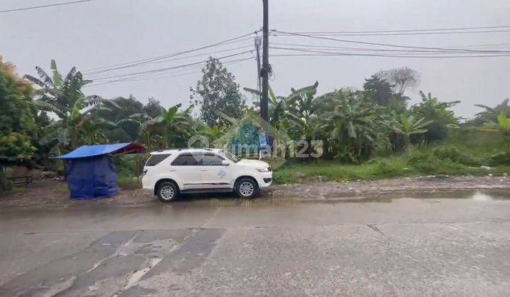 Jual Tanah 4330 SHM Di Jl Raya Cisauk Dekat Stasiun & Tol BSD 1