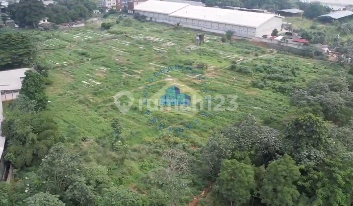 Tanah Industri 3,2 Ha Shm Akses Kontainer 40 Gunung Sindur Bogor 