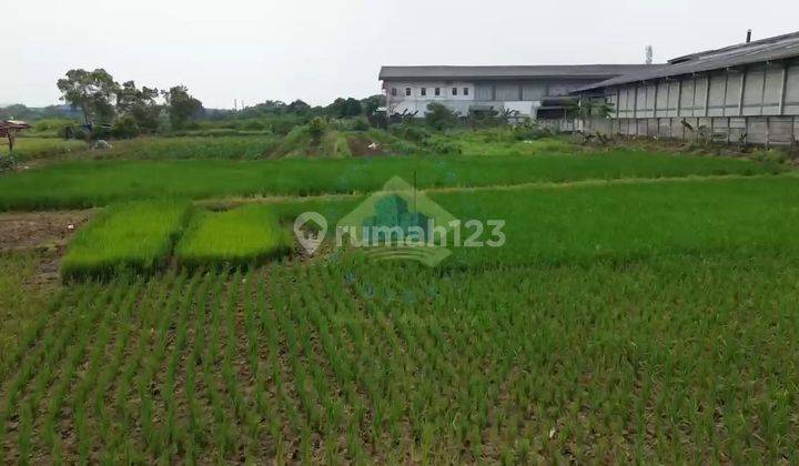 JUAL TANAH INDUSTRI 2,7HA SHGB DI KAWASAN TUNAS CIKUPA DEKAT CITRA RAYA  2