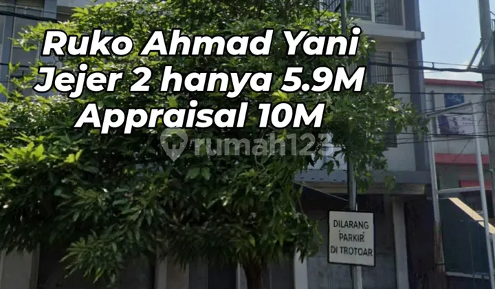 2 Ruko Jejer Ahmad Yani Bawah Pasar Murah 2 Ruko Jejer Ahmad Yani Bawah Pasar Murah
