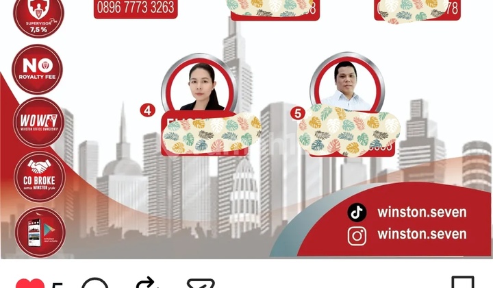 Rumah Baruk Pondok Nirwana Hitung Tanah Jual Cepat 2