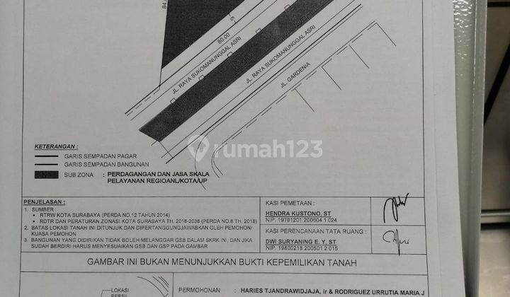 Tanah HGB 3000 m² Plaza Segi Delapan Hoki Dekat Chofa Elyon 2