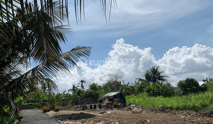 Land Plot for Sale with Rice Field View at a Low Price in Pering, Gianyar Selling Price 320 Million Are Price Includes Bphtb Tax, Transfer Fee, Ajb Notary Fee