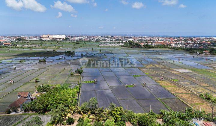 Exclusive Plot of Land at Economical Price with Rice Field View on Jalan Gunung Soputan Pemecutan Klod, West Denpasar 2