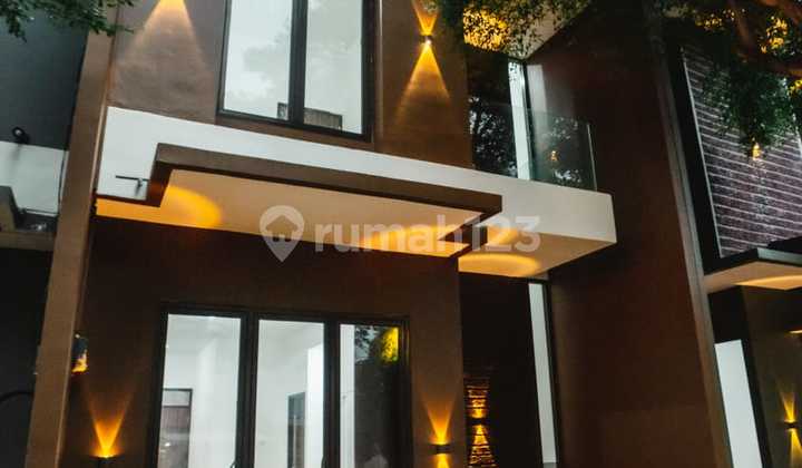 For Sale Rumah Brand New Bagus 2 Lantai Semi Furnished SHM Pondok Benda Pamulang, Tangerang Selatan