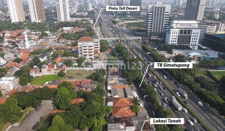 Sale Tanah Harga Dibawah NJOP 916 m2 SHM TB Simatupang, Jakarta Selatan 2