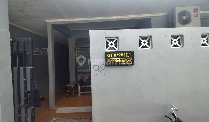 Disewakan Rumah di Jantung Kota Yogyakarta (Malioboro) 1