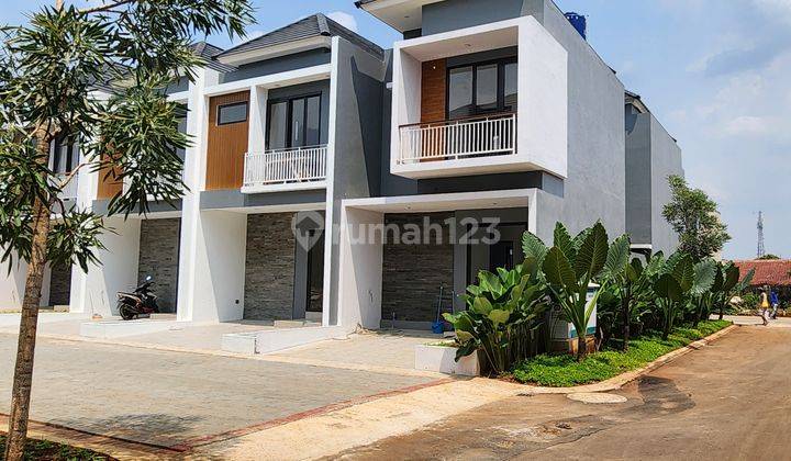 Dijual Rumah Hook 3 Kamar, Dalam Cluster Dekat Plaza Pamulang. Bisa KPR