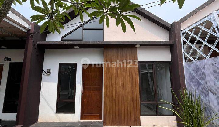 Rumah Siap Huni Cicilan 3jutaan Model Scandinavian Dekat Cibubur  1