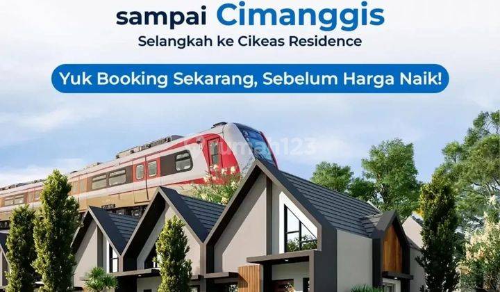 Rumah Dekat Akses Lrt Cicilan 3jutaan Dekat Cibubur 1