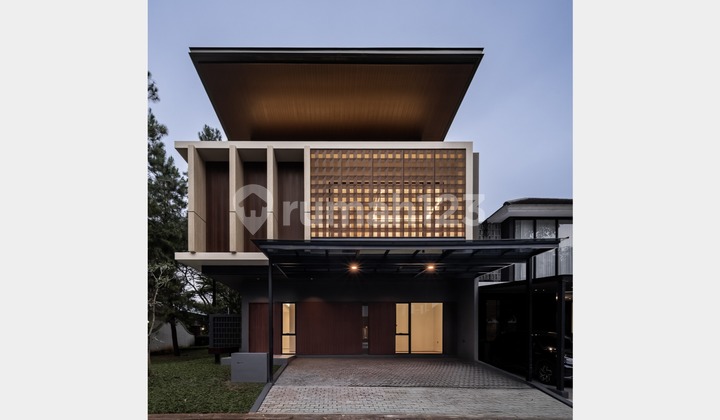 Rumah Modern Contemporary Design di Fresco Aria Foresta BSD