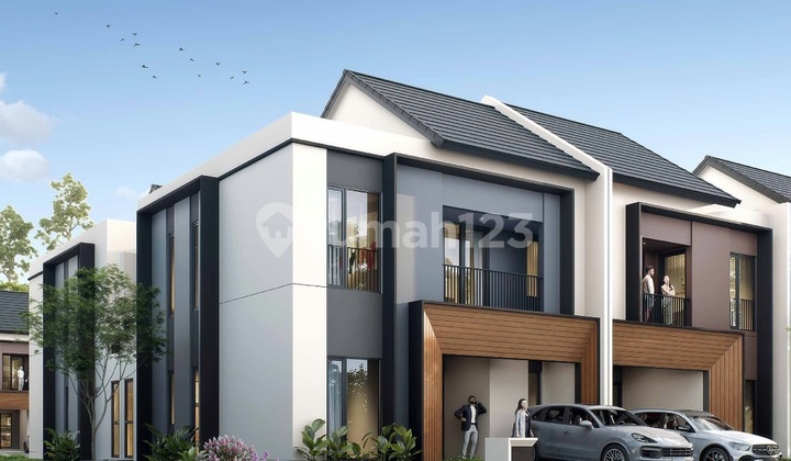 Rumah Cantik 2 Lantai di Cluster Vola Tipe SIGMA 4, Alam Sutera