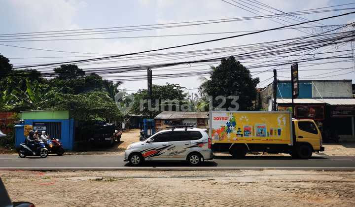 Disewakan Lahan di Pinggir Jalan Raya Ciater, Tangerang