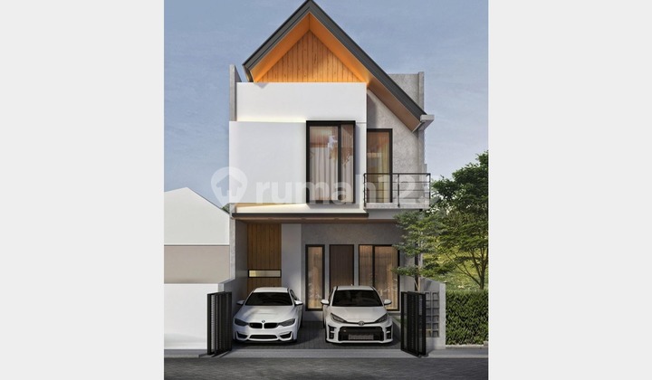 Brand New Minimalist Japanese House in Nusa Loka Bsd City